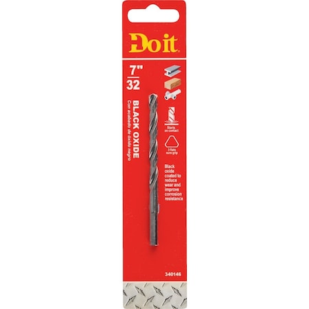 All-Source 7/32 In. Black Oxide Drill Bit 324091DB
